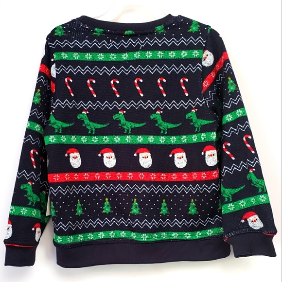 Christmas Sweater for Kids, Unisex, George,  2T - Picture 2 of 3